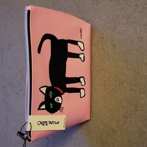 Marc Tetro Black Cat Pouch Bag